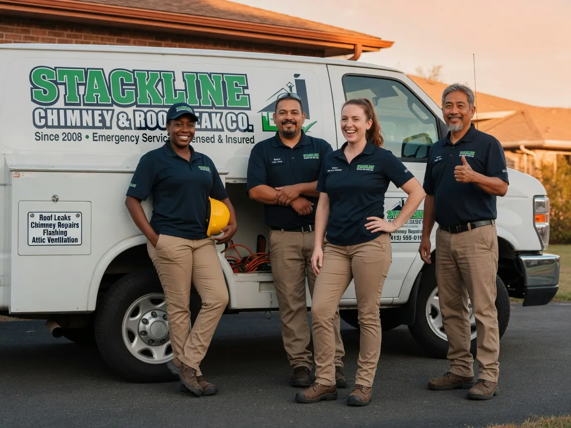 Chimney flashing repair company in Lewiston, MI